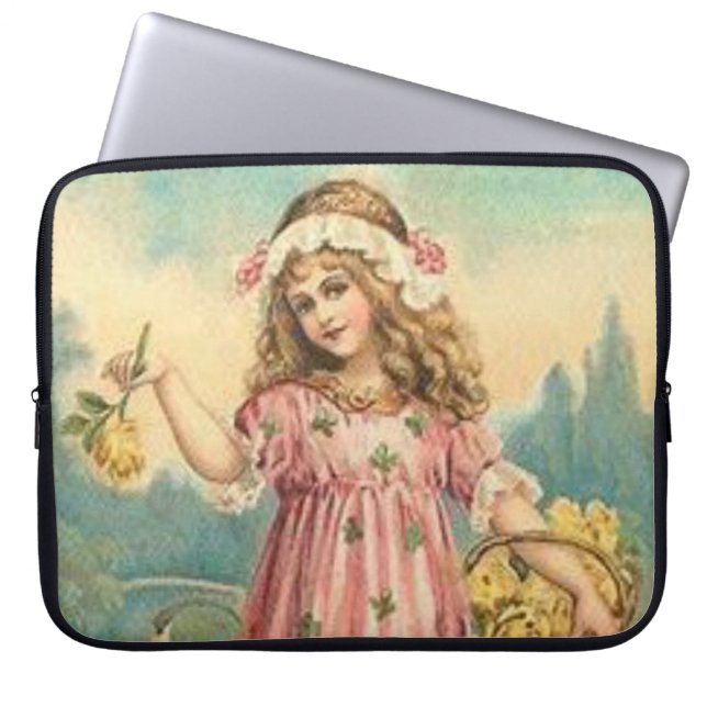 Capa Para Notebook Rua, Bolsa de laptop do Dia de Patrick (Frente)