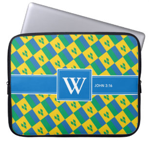 Capa Para Notebook RUAS VINCENTES GRENADINES - Monograma da Escritura