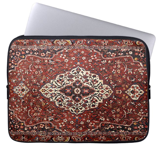 Capa Para Notebook Rug de tapete turco oriental persa (Frente)