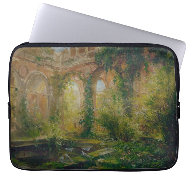 Capa Para Notebook Ruínas - Cour des comptes Ballroom (Frente)
