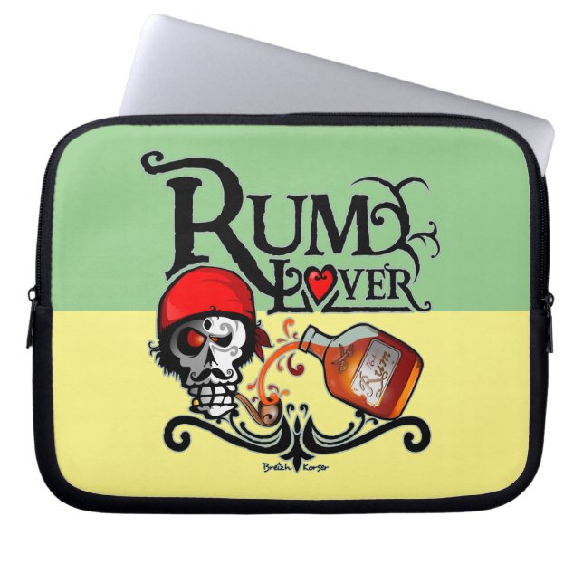 Capa Para Notebook Rum lover (Frente)
