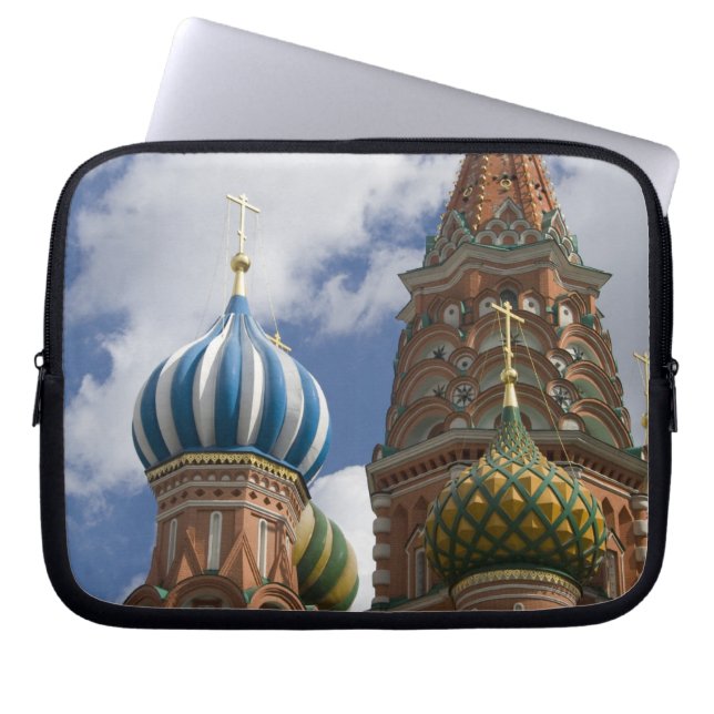 Capa Para Notebook Rússia, Moscou, Praça Vermelha. São Basílio 4 (Frente)