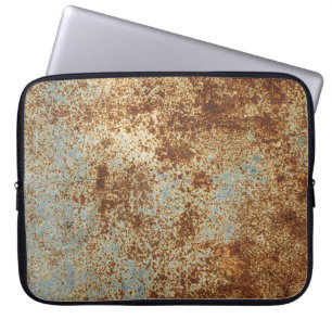 Capa Para Notebook Rusty Metal: fundo do painel texturizado.