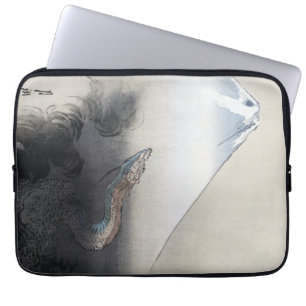 Capa Para Notebook Ryu Shoten Mt. Fuji & Dragão por Ogata Gekko