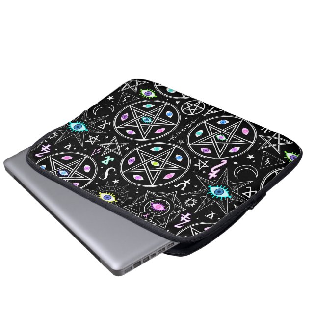 Capa Para Notebook Saca de Eletrônicos Esotéricos (Frente Inferior)