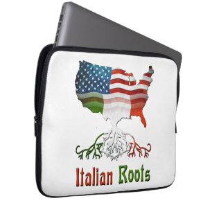 Capa Para Notebook Saco americano italiano do laptop da ascendência