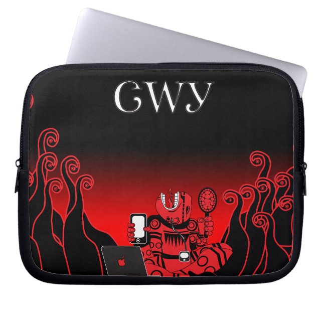 Capa Para Notebook Saco Cherokee do computador (Frente)