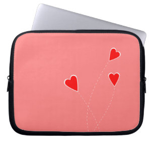 Capa Para Notebook Saco de Corações de São Valentim