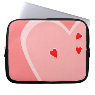 Capa Para Notebook Saco de Corações de São Valentim