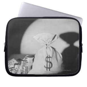 Capa Para Notebook Saco de dinheiro