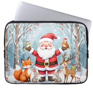 Capa Para Notebook Saco de Eletrônicos Surpresa de Natal Elegante