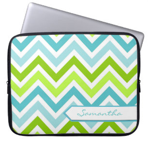 Capa Para Notebook Saco de Laptop Chevron Personalizado
