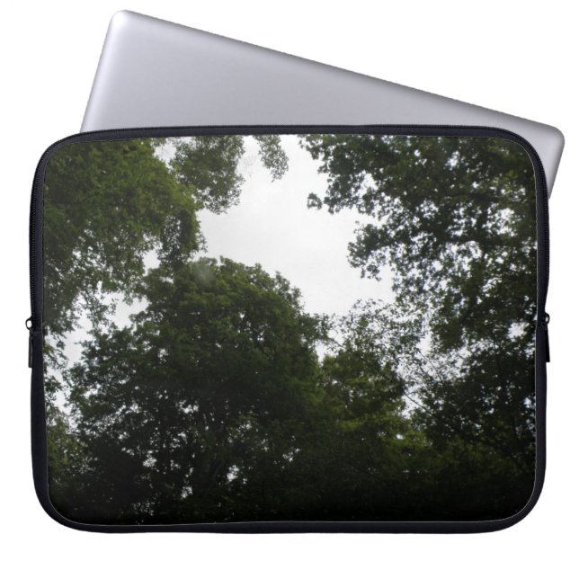 Capa Para Notebook Saco de Laptop da Floresta Assustadora (Frente)
