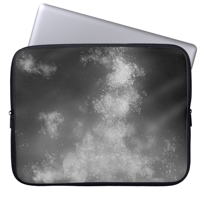 Capa Para Notebook Saco de Laptop de Fumaça Noturna (Frente)