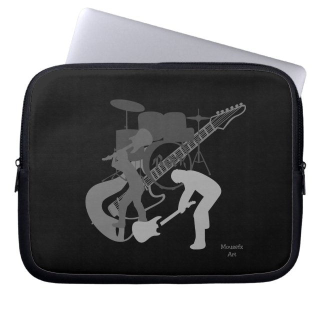 Capa Para Notebook Saco do Laptop Rock Out (Frente)