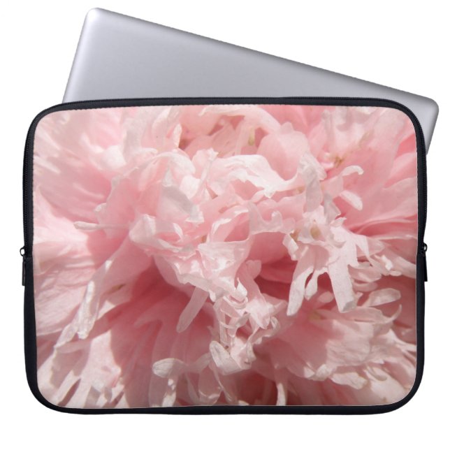 Capa Para Notebook Saco do Laptop rosa pálido e bonito (Frente)