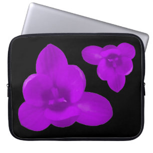 Capa Para Notebook Saco do Laptop Roxo da Flor Crocus