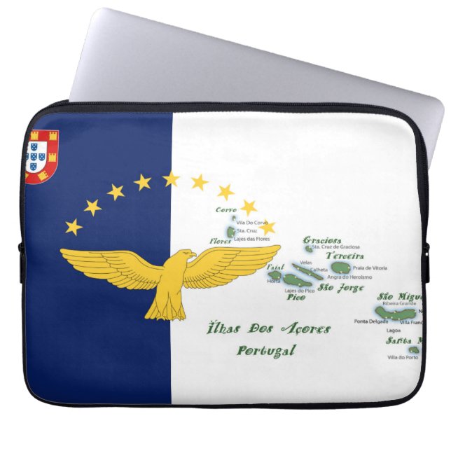 Capa Para Notebook Saco Eletrônicos Açores (Frente)