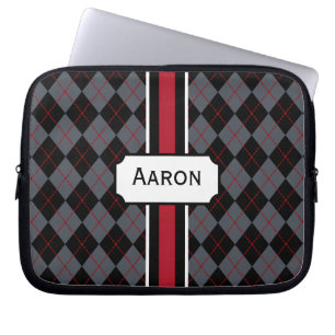 Capa Para Notebook Saco personalizado do laptop de Argyle