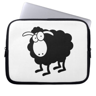 Capa Para Notebook Saco preto de ovelha