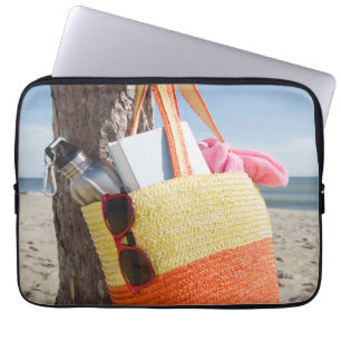 Capa Para Notebook Saco que pendura no tronco de árvore no Sandy