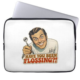 Capa Para Notebook Saco reutilizável engraçado de dentista retrô Você