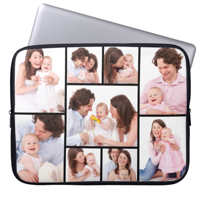 Capa Para Notebook Sag Personalizada de Eletrônicos de Colagem de Fot (Frente)