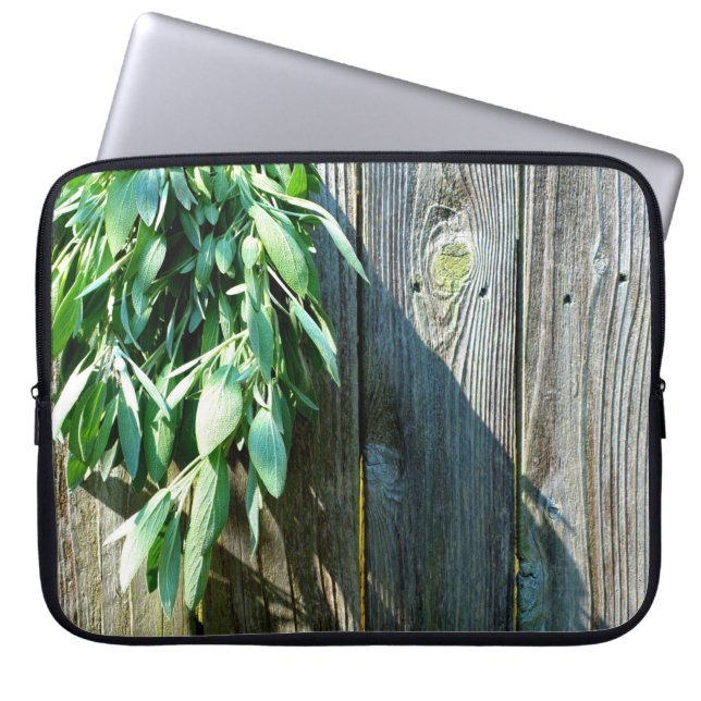 Capa Para Notebook Sage Barn-wood, recortada recentemente (Frente)