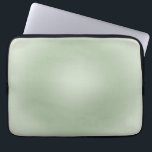 Capa Para Notebook Sage Green Gradient Aura<br><div class="desc">Design de gradiente - Efeito Aura - Verde Sage.</div>