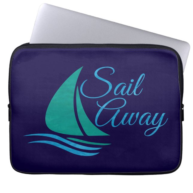 Capa Para Notebook Sail Náutico Afastado (Frente)