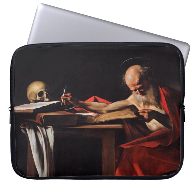 Capa Para Notebook Saint Jerome Writing (by Caravaggio) (Frente)
