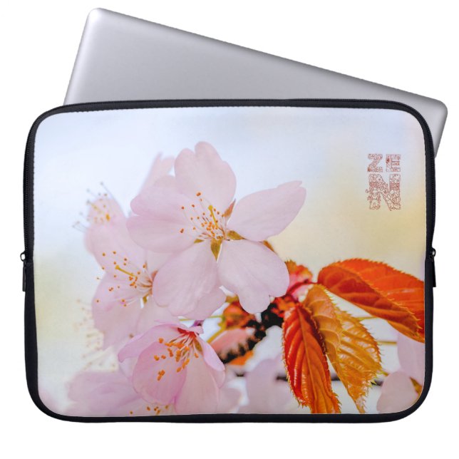Capa Para Notebook Sakura - cereja japonesa floresce (Frente)