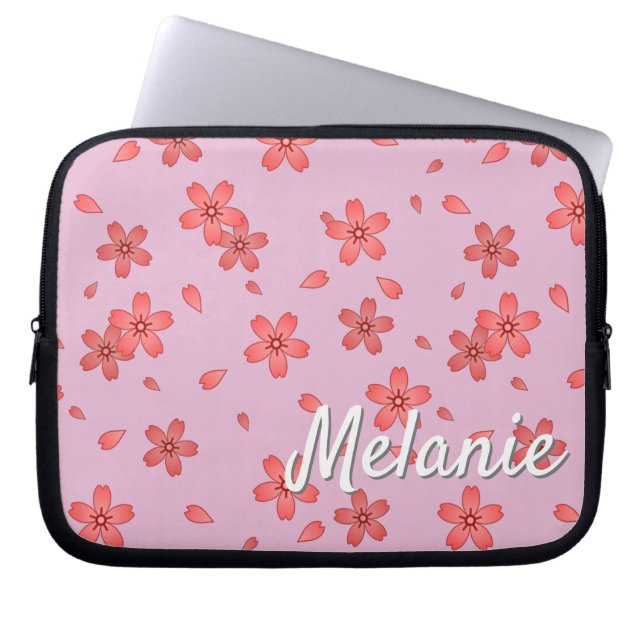 Capa Para Notebook Sakura personalizada Cherry Blossom Blizzard (Frente)