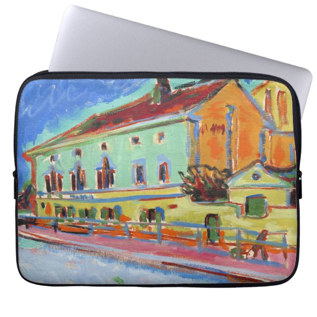 Capa Para Notebook Salão de Dança Kirchner Bellevue Arte Expressionis (Frente)