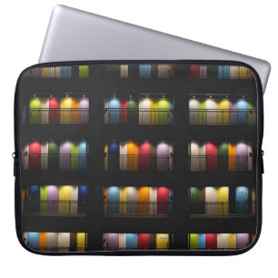 CAPA PARA NOTEBOOK SALAS COM PORTAS DE COR ASSORTADA