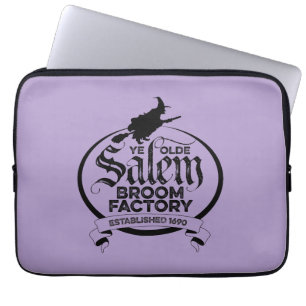 Capa Para Notebook Salem Witch Broom Fatory - gótica de vintagem engr