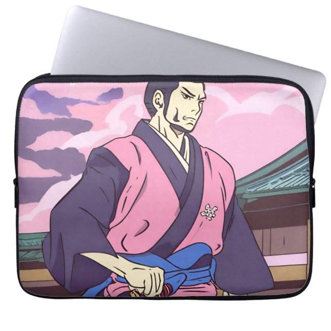 Capa Para Notebook samurai (Frente)
