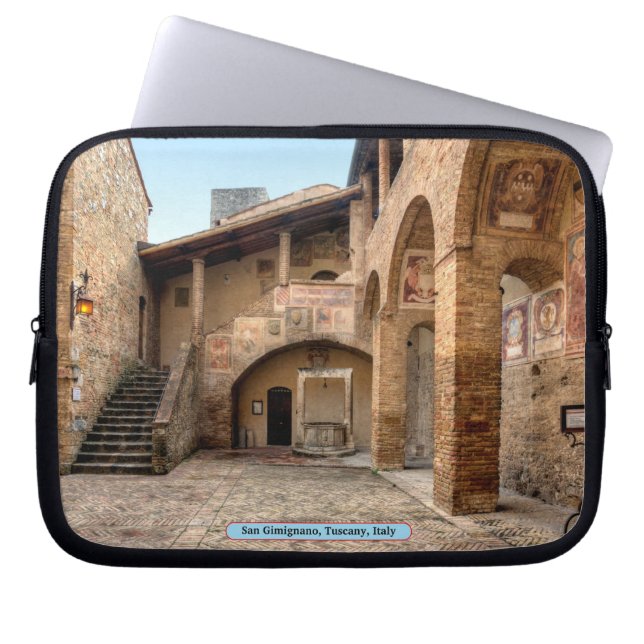 Capa Para Notebook San Gimignano, Toscana, Itália (Frente)