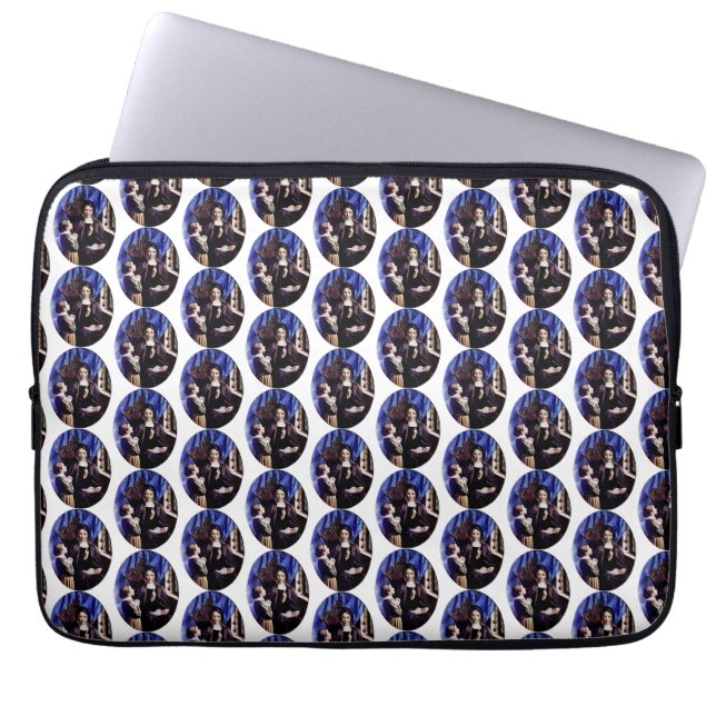 Capa Para Notebook Santa Ângela Mérici virgem e fundadora (Frente)