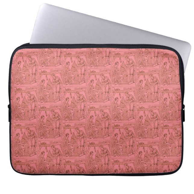 Capa Para Notebook Santa Cecília com Santa Catarina de Alexandria (Frente)