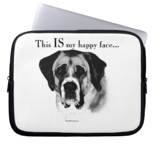 Capa Para Notebook Santo Bernard Happy Face