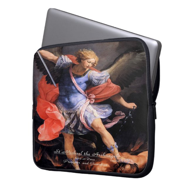 Capa Para Notebook Santo Michael, o Arcanjo (Frente Esquerda)