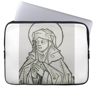 Capa Para Notebook Santo Mônica mãe de Agostinho de Hippo