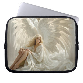 Capa Para Notebook Santuário das Asas - Anjo nas Paredes da Luz