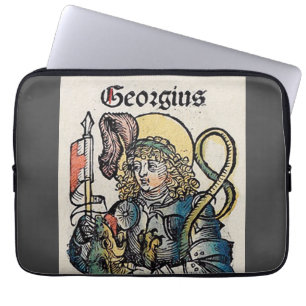 Capa Para Notebook São Jorge e o Dragão Grande Mártir