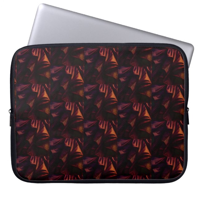 Capa Para Notebook São Mesmo Pregas em uma Bolsa de Eletrônicos (Frente)