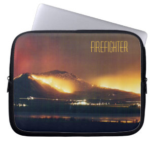 Capa Para Notebook Sapador-bombeiro do fogo