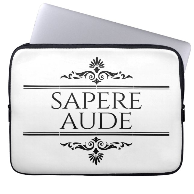 Capa Para Notebook Sapere Aude (Frente)