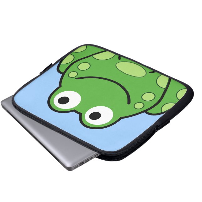 Capa Para Notebook Sapo feliz (Frente Inferior)