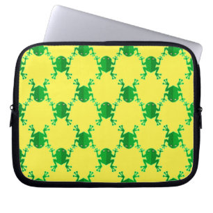 Capa Para Notebook Sapos bonitos dos desenhos animados